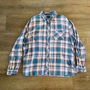 Quiksilver Flannel Long Sleeve Regular Fit XXL Shirt